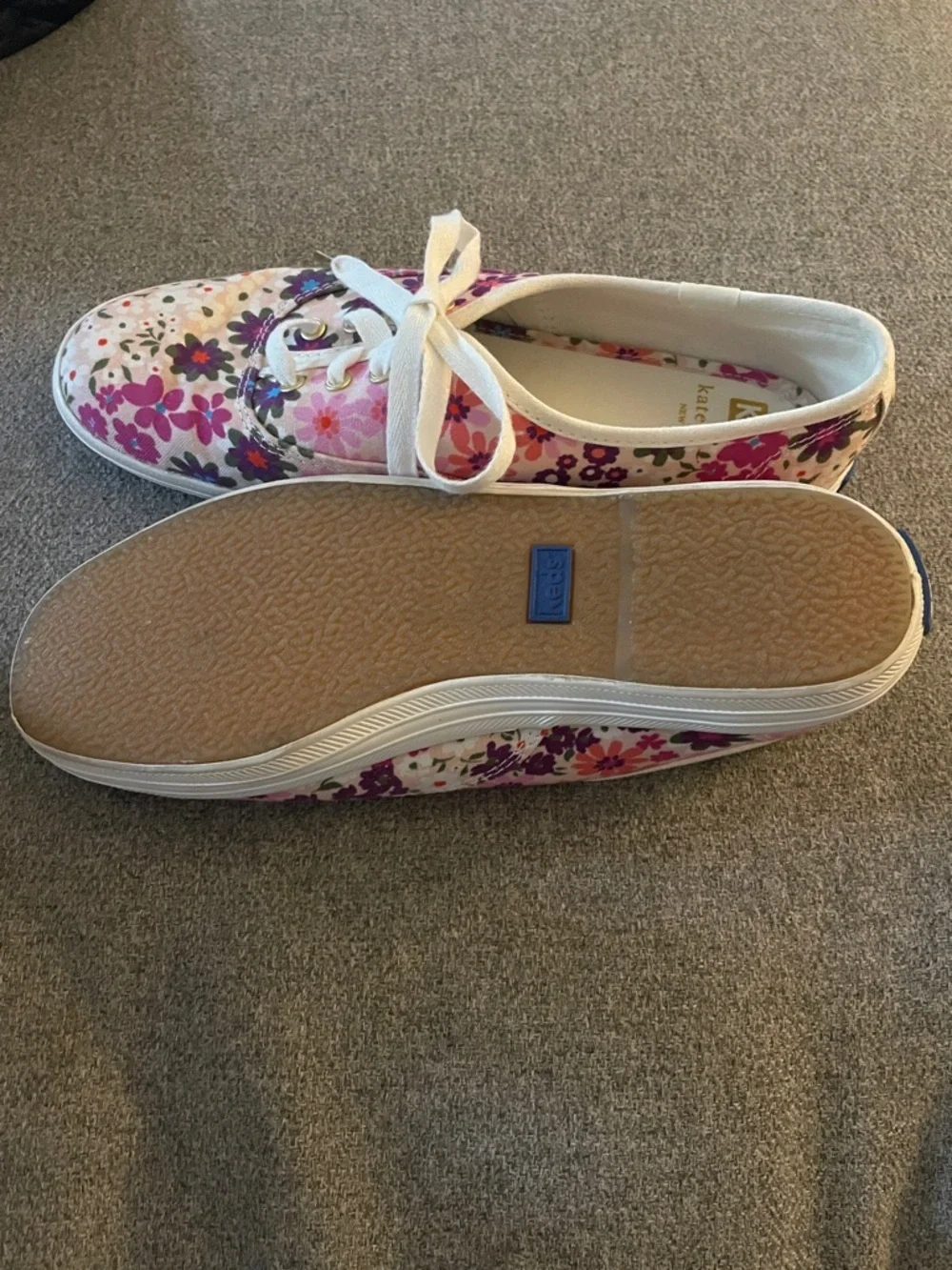 Keds X Kate Spade New York Champion Pacific Petals Sneakers